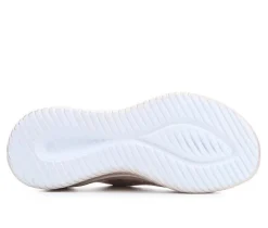 Girls' Skechers Little Kid & Big Kid Ultra Flex 3 Sequin Casual Sneakers