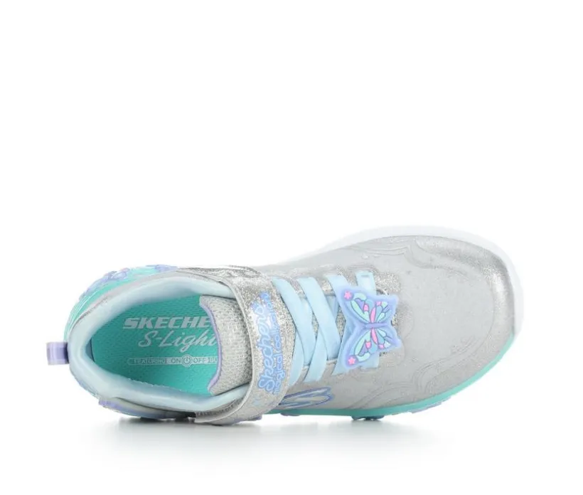 Girls' Skechers Little Kid Butterfly Bliss Light-Up Shoes