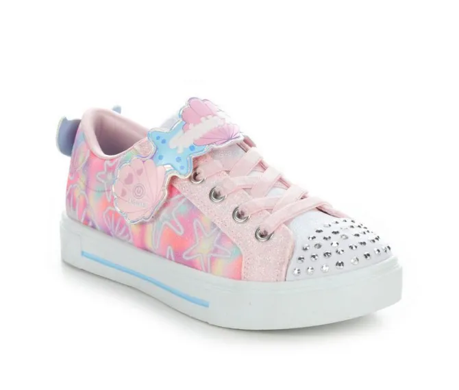 Girls' Skechers Little Kid Twinkle Sparks Underwater Mermaid Light-Up Shoes