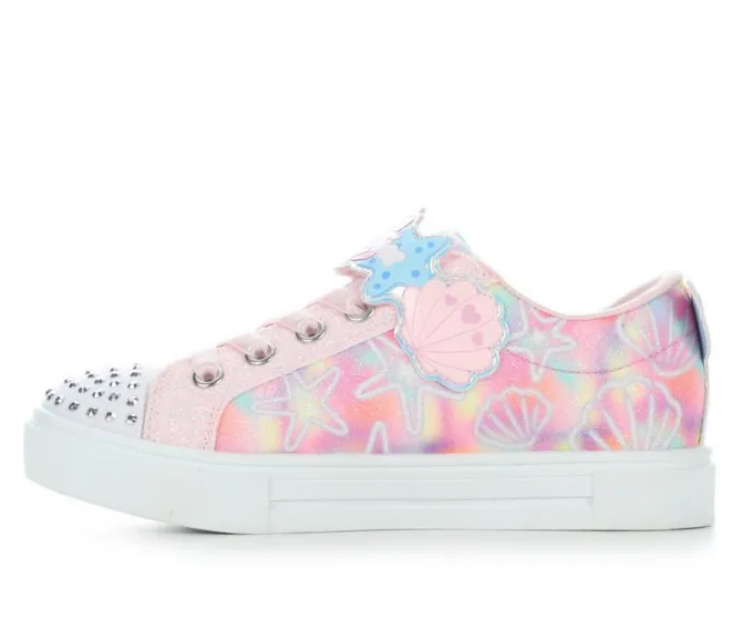 Girls' Skechers Little Kid Twinkle Sparks Underwater Mermaid Light-Up Shoes