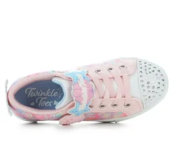 Girls' Skechers Little Kid Twinkle Sparks Underwater Mermaid Light-Up Shoes