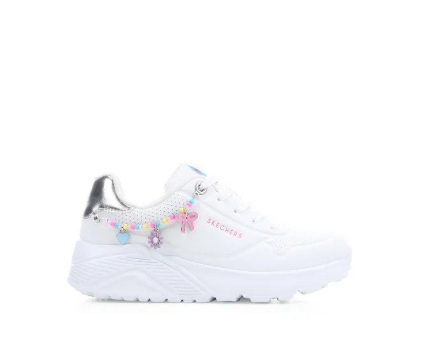 Girls' Skechers Street Little Kid & Big Kid Uno Lite Charm Sneakers