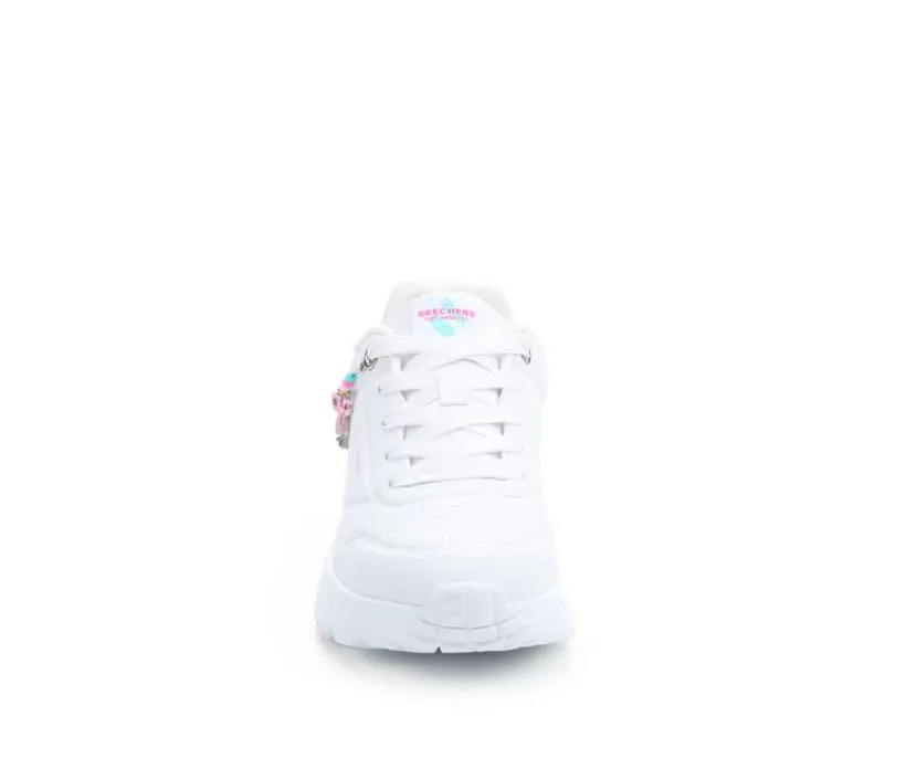 Girls' Skechers Street Little Kid & Big Kid Uno Lite Charm Sneakers