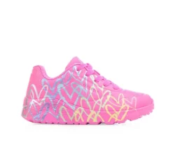 Girls' Skechers Street Little Kid & Big Kid Uno Gen 1 Wedge Sneakers