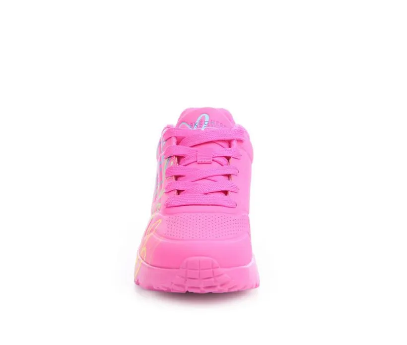 Girls' Skechers Street Little Kid & Big Kid Uno Gen 1 Wedge Sneakers