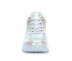 Girls' Skechers Street Little Kid & Big Kid Uno Lite Metallic Shimmers Sneakers