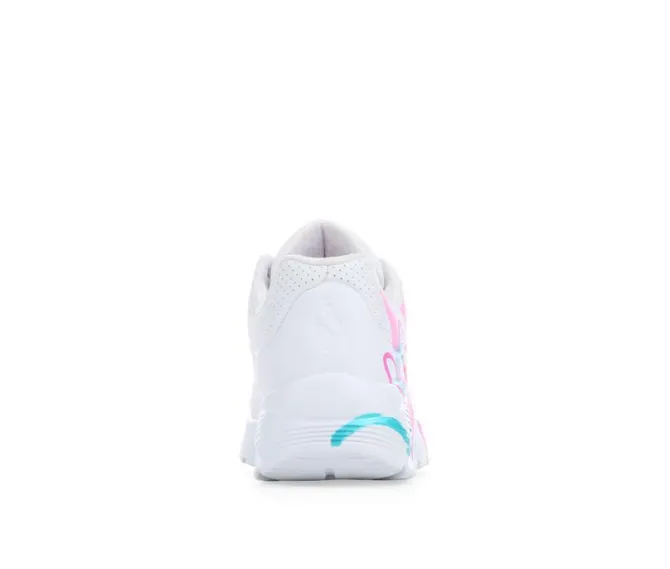 Girls' Skechers Street Uno Lite Flutter Heart Shoes