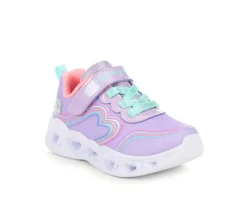 Girls' Skechers Toddler Heart Lights Lovely Light-Up Shoes