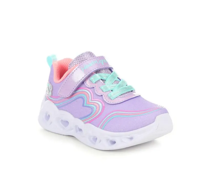 Girls' Skechers Toddler Heart Lights Lovely Light-Up Shoes