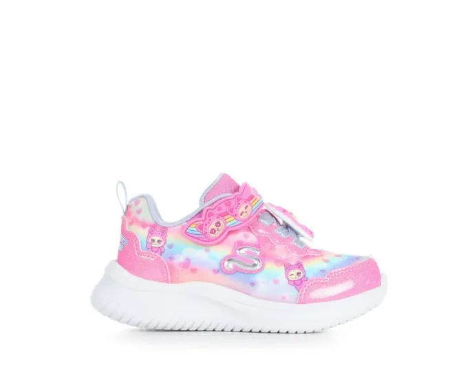 Girls' Skechers Toddler Jumpster Critter Running Shoes