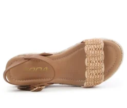 Girls' Soda Little Kid & Big Kid Theme Platform Sandals