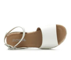 Girls' Soda Little Kid & Big Kid Theme Platform Sandals