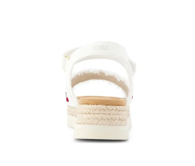 Girls' TOMS Little Kid & Big Kid Diana Wedge Sandals