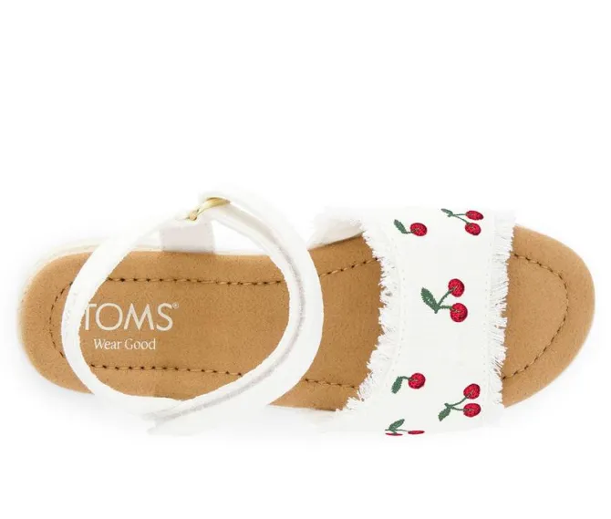 Girls' TOMS Little Kid & Big Kid Diana Wedge Sandals