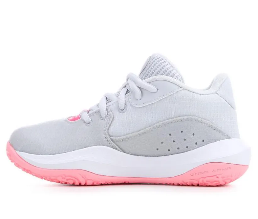 Girls' Under Armour Little Kid Lockdown 7 Patches Basketball Shoes