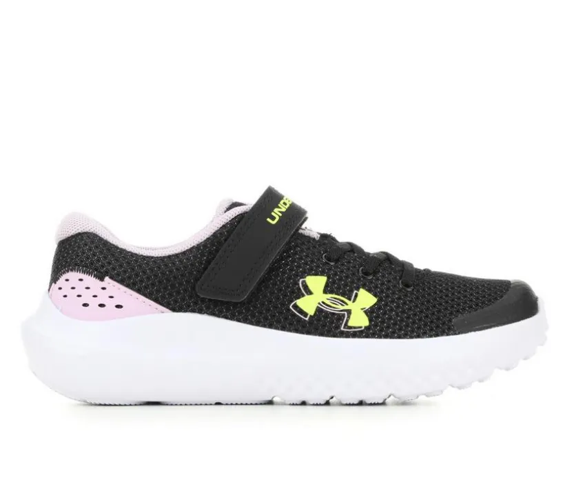 Girls' Under Armour Little Kid Surge 4 Running Shoes