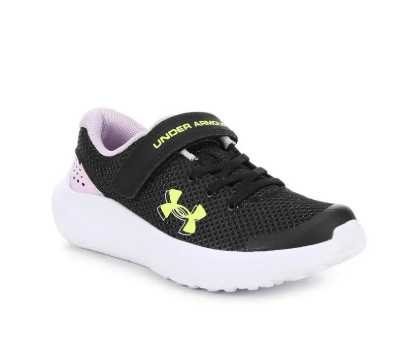 Girls' Under Armour Little Kid Surge 4 Running Shoes