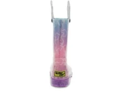 Girls' Western Chief Little Kid Glitter Star Lighted Rain Boots