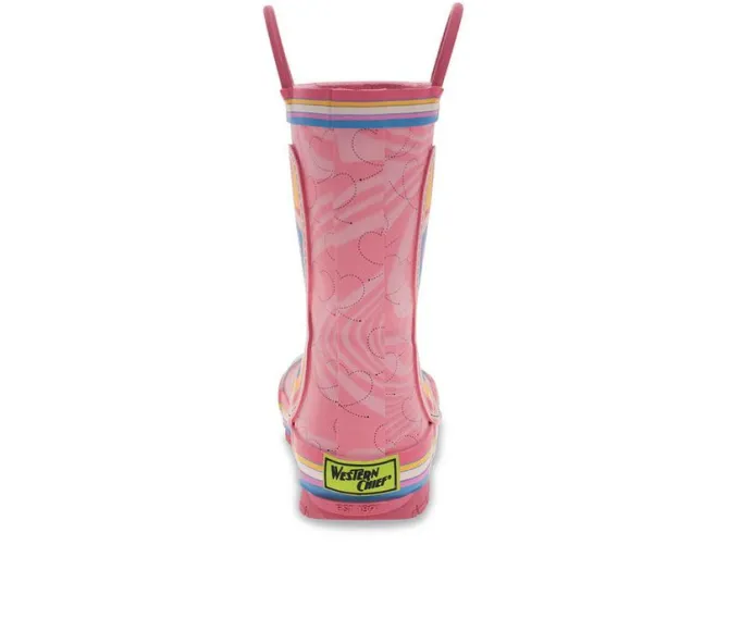 Girls' Western Chief Toddler Bella Butterfly Rain Boots