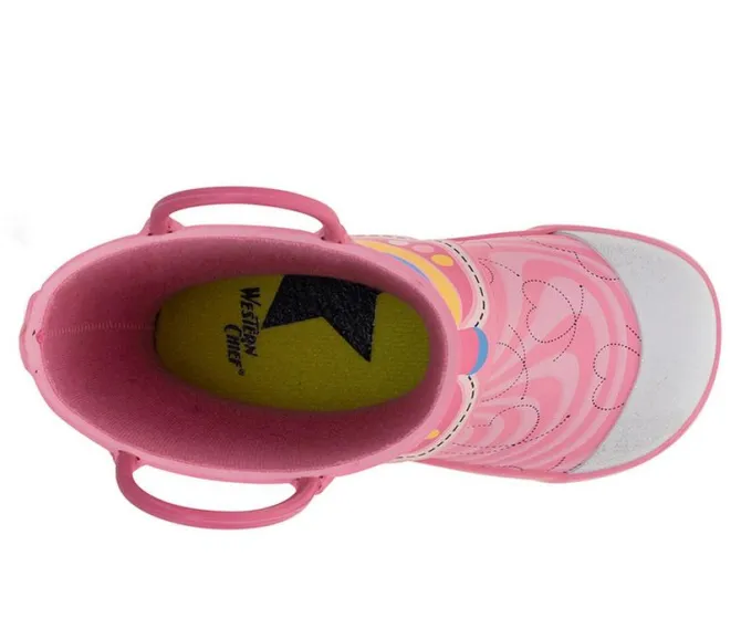 Girls' Western Chief Toddler Bella Butterfly Rain Boots