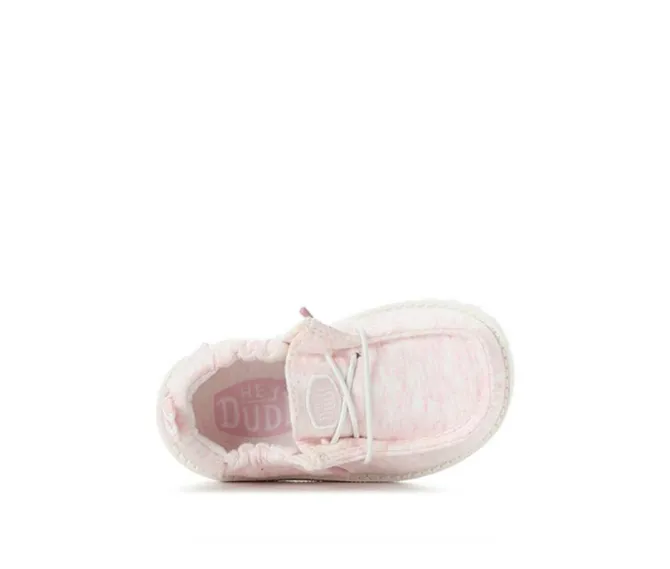 HEYDUDE Lildude Jersey 1-4 Girls Crib Shoes