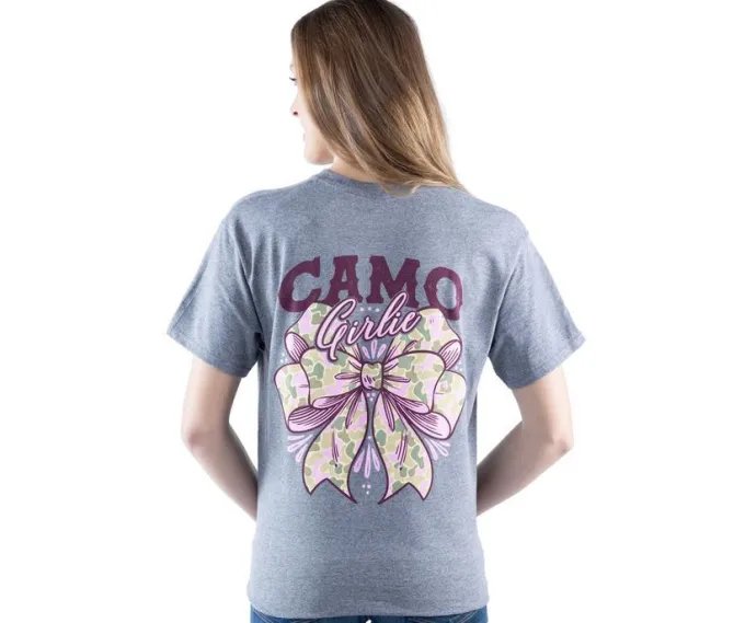 It's a Girl Thing Camo Girlie Short Sleeve Tee