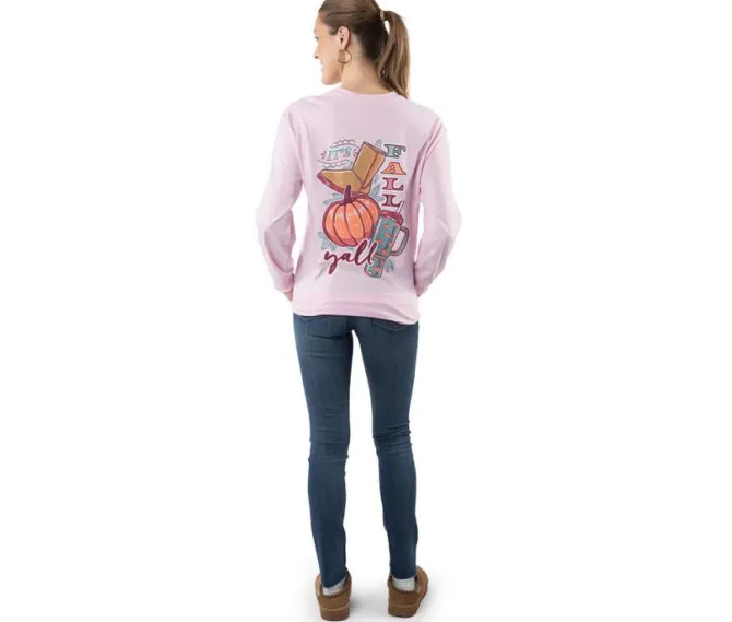 It's a Girl Thing Fall Y'all Long Sleeve Tee