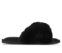 Jessica Simpson Women's Plush Cross Slide