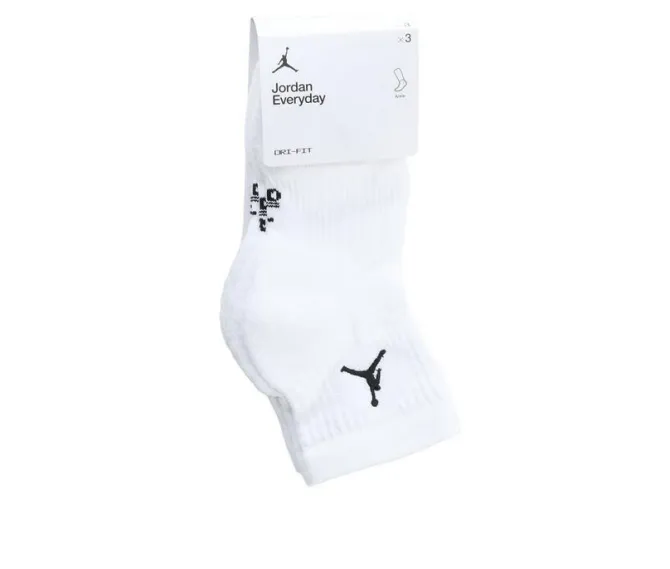 Jordan Everyday Cushioned Jumpman Quarter Socks (3-Pack)