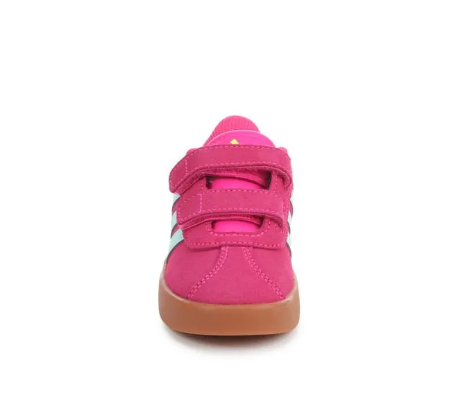 Kids' Adidas Infant & Toddler VL Court 3.0 Suede Sneakers