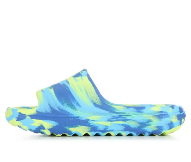 Kids' Adidas Litte Kid & Big Kid Lumia Marble Slides