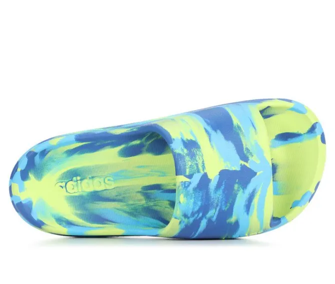 Kids' Adidas Litte Kid & Big Kid Lumia Marble Slides