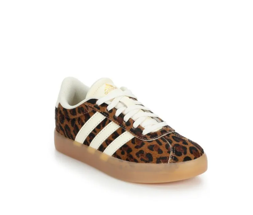 Kids' Adidas Little Kid & Big Kid VL Court 3/0 Pony Hair Sneakers