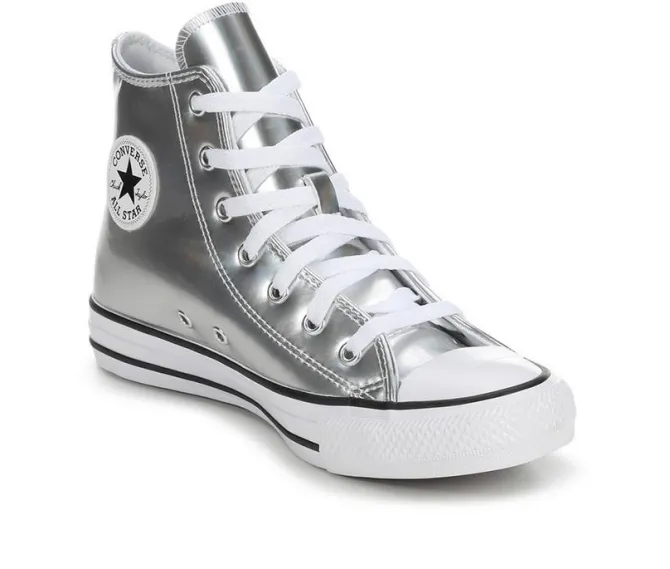 Kids' Converse Big Kid Chuck Taylor All Star Metallic High-Top Sneakers