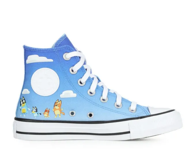 Kids' Converse Big Kid Chuck Taylor Hi Bluey Sneakers