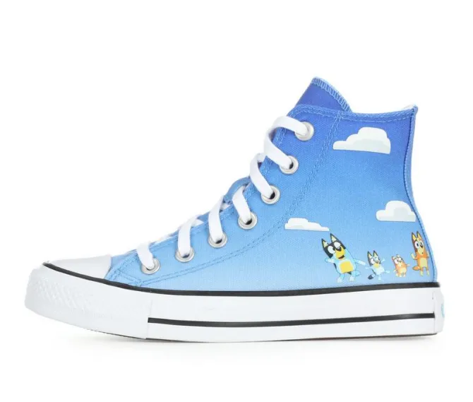 Kids' Converse Big Kid Chuck Taylor Hi Bluey Sneakers