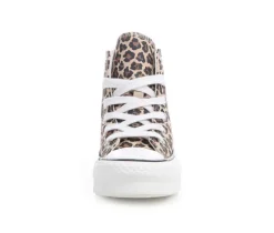 Kids' Converse Little Kid Chuck Taylor Lift Cheetah Sneakers