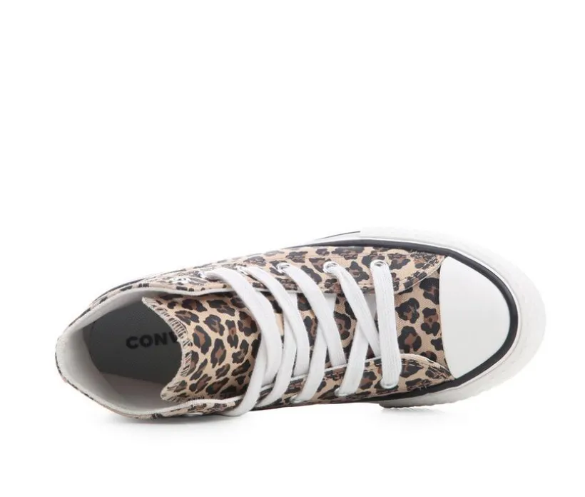 Kids' Converse Little Kid Chuck Taylor Lift Cheetah Sneakers
