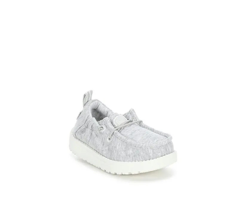 Kids' HEYDUDE Infant Lildude Jersey Crib Shoes