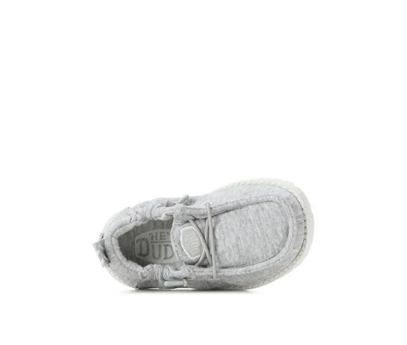 Kids' HEYDUDE Infant Lildude Jersey Crib Shoes