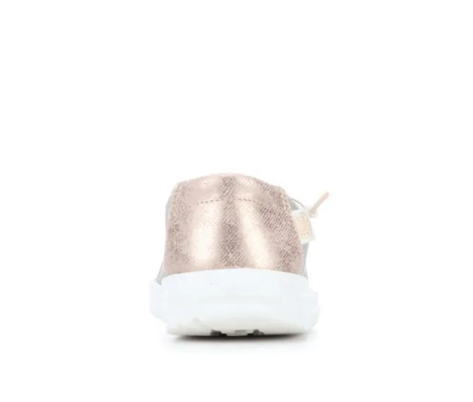 Kids' HEYDUDE LittleKid & BigKid Wendy Youth Metallic Casual Shoes