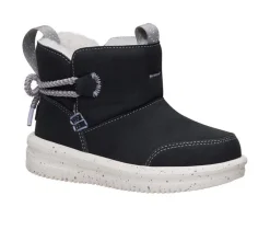 Kids' HEYDUDE Toddler Camden Bow T Cozy Winter Boots
