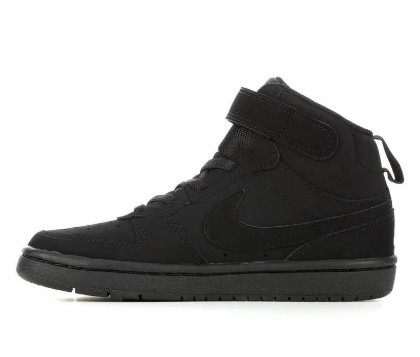 Kids' Nike Little Kid Court Borough Mid 2 Sneakers