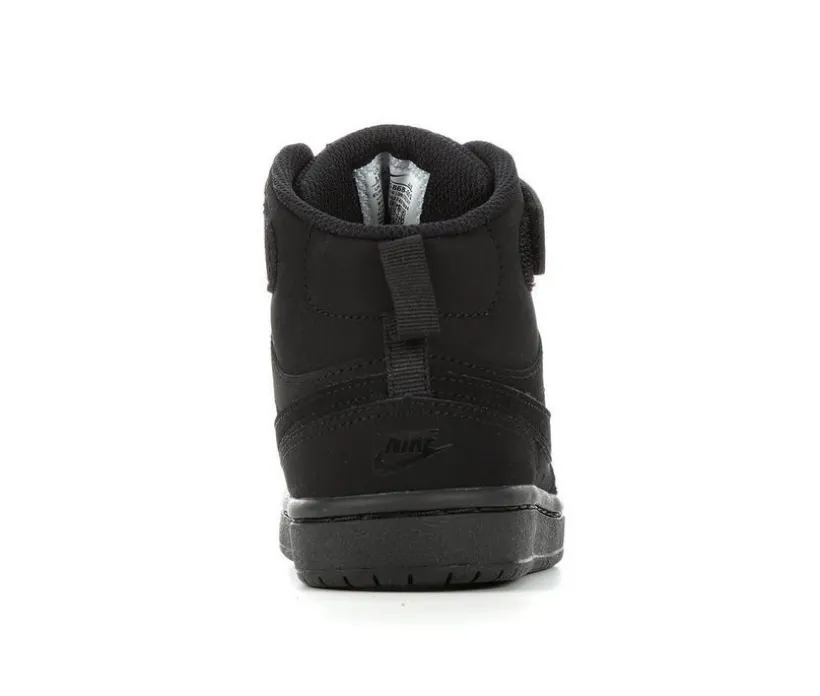 Kids' Nike Little Kid Court Borough Mid 2 Sneakers