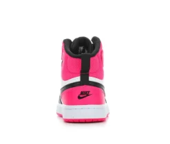 Kids' Nike Little Kid Court Borough Mid 2 Sneakers