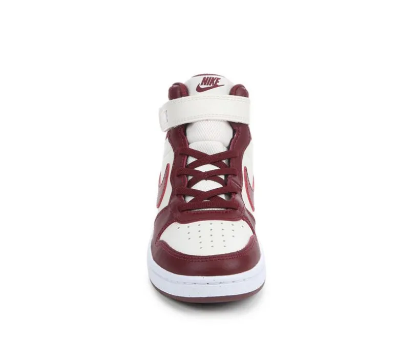 Kids' Nike Little Kid Court Borough Mid 2 Sneakers