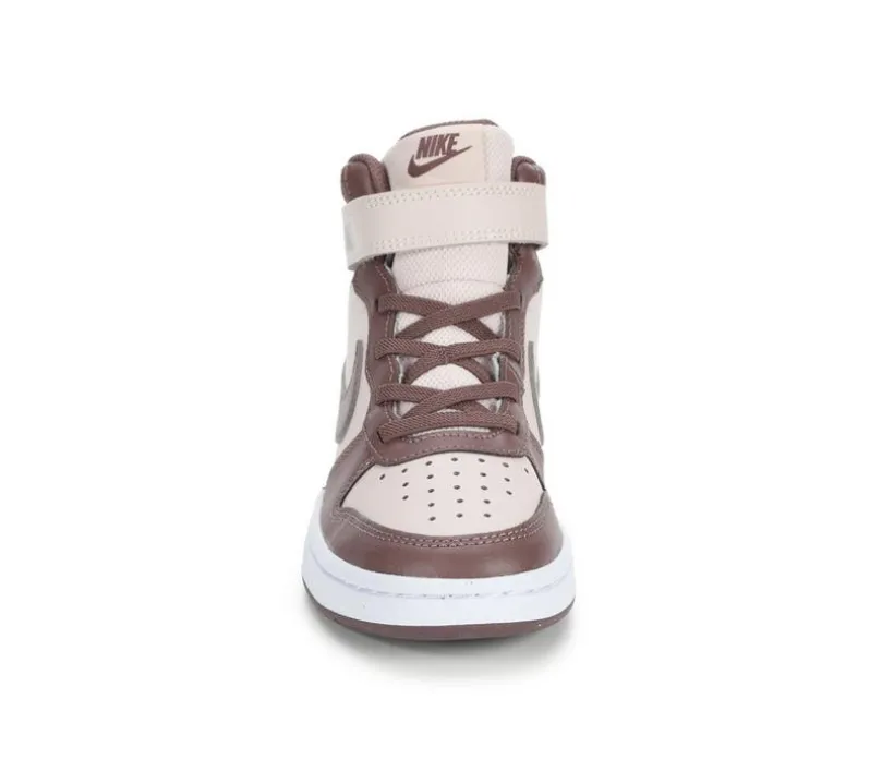 Kids' Nike Little Kid Court Borough Mid 2 Sneakers