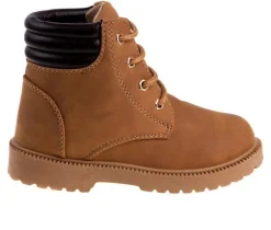 Kids' Rugged Bear Little Kid & Big Kid RB13207M Lace-Up Casual Boots