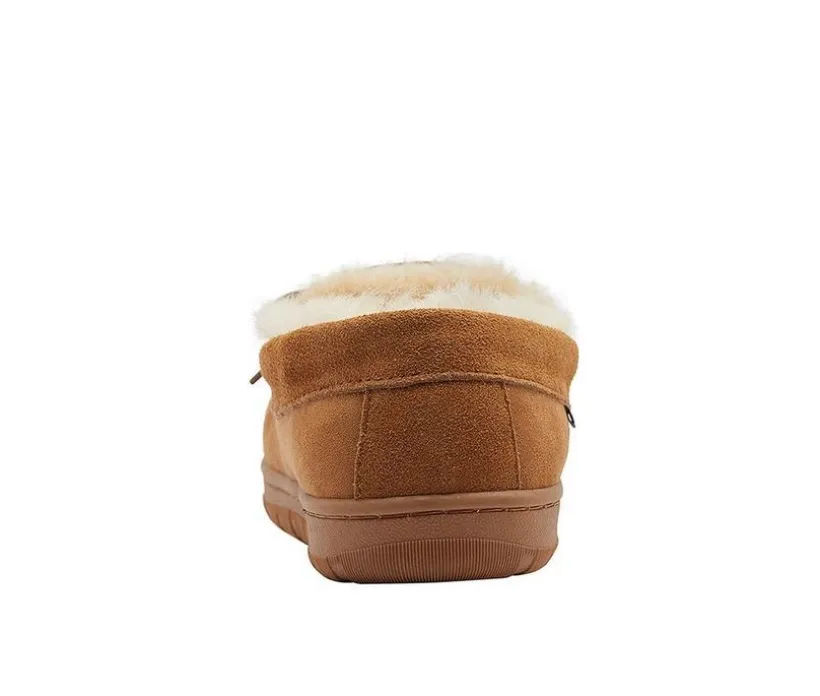 Lamo Footwear Men's Doubleface Moccasin Slippers