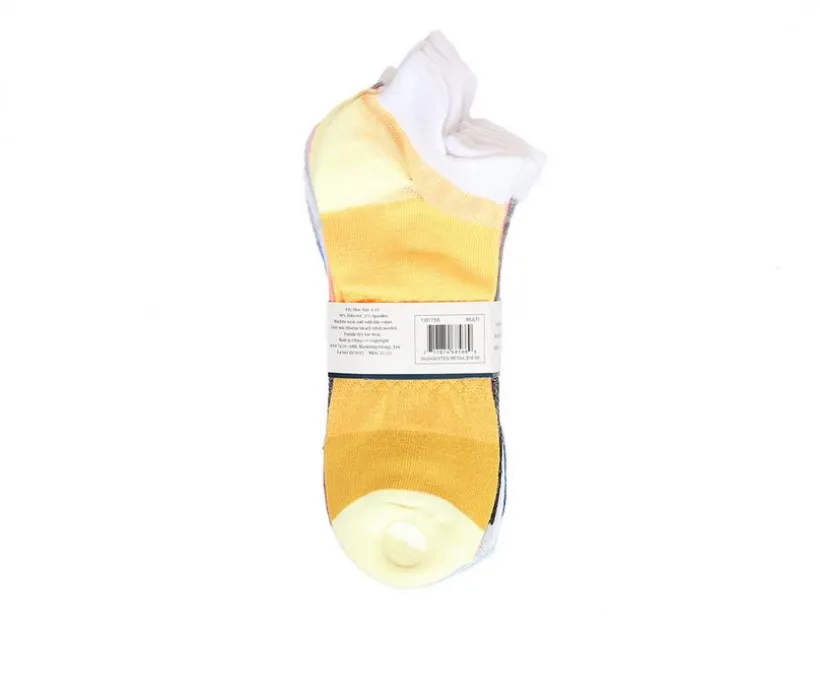 LEGALE 6pk Tab Back Sport Lowcut socks Socks